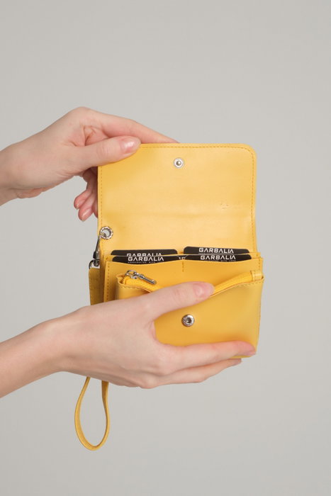 Zoozie Bags Cartera para Mujer de Piel PU Amarilla